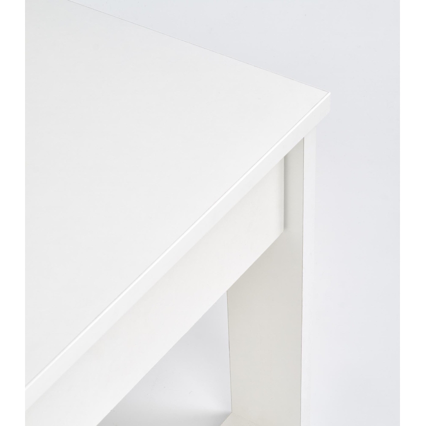Soffbord med drawers NEA 52x110 cm vit