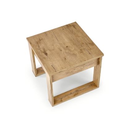 Soffbord med en drawer NEA 52x60 cm ek wotan