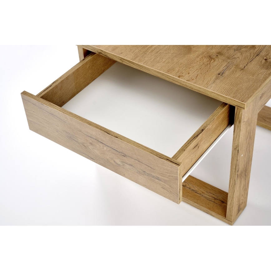 Soffbord med en drawer NEA 52x60 cm ek wotan