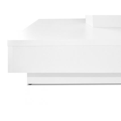 Soffbord NENANI 34x70 cm vit/ek wotan