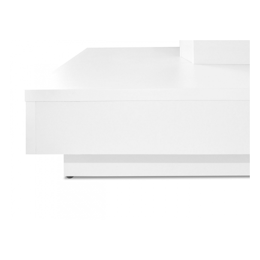 Soffbord NENANI 34x70 cm vit/ek wotan