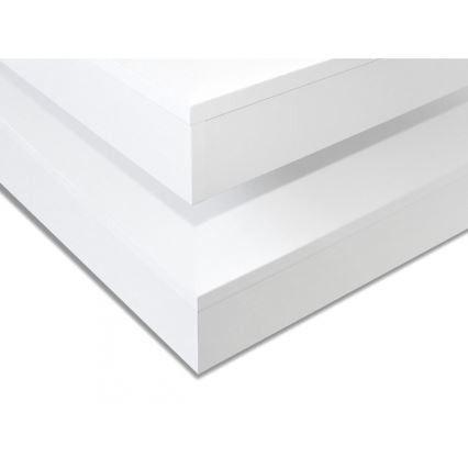 Soffbord NENANI 34x70 cm vit/ek wotan