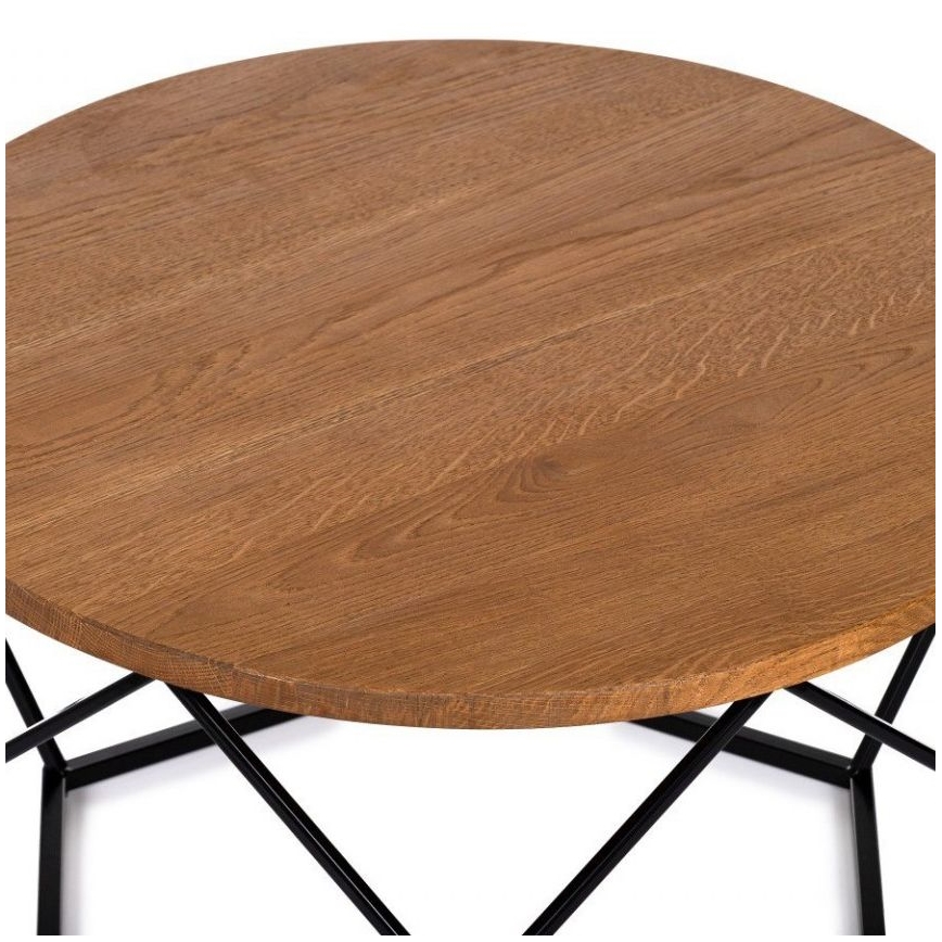 Soffbord OAKLOFT 40x70 cm svart/ek