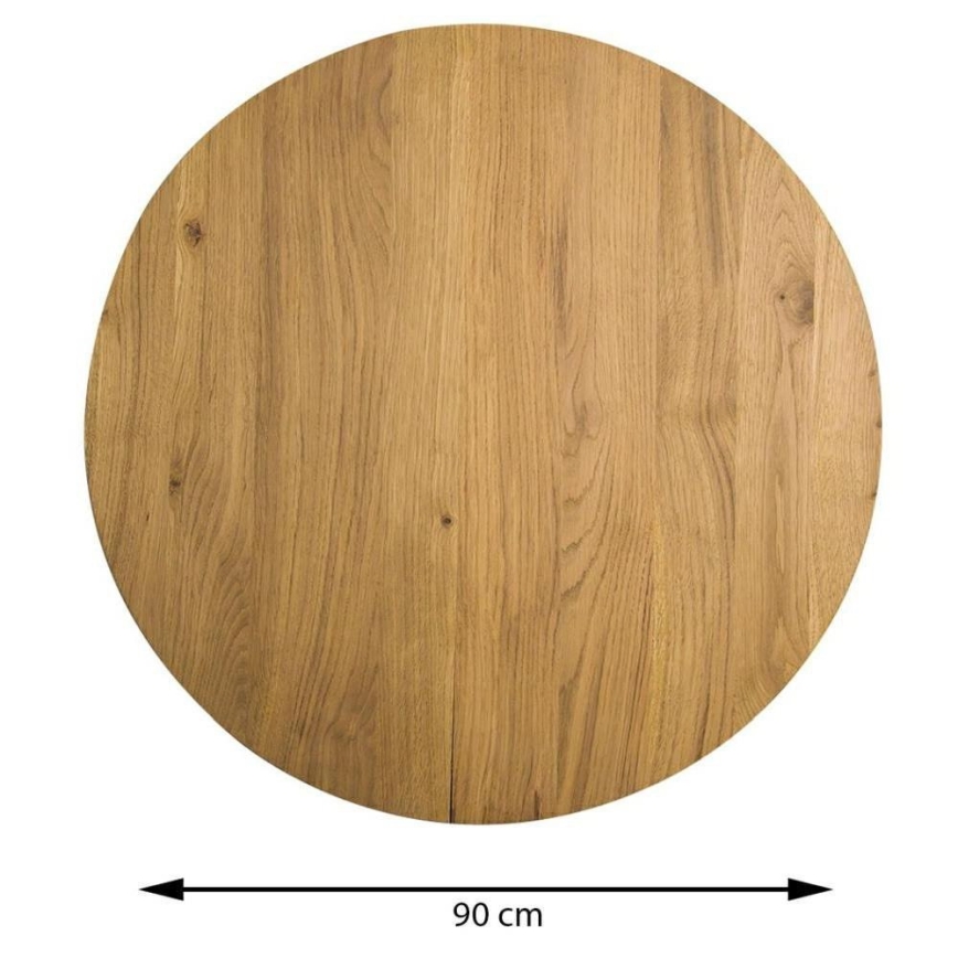 Soffbord OAKLOFT 41,5x90 cm svart/ek