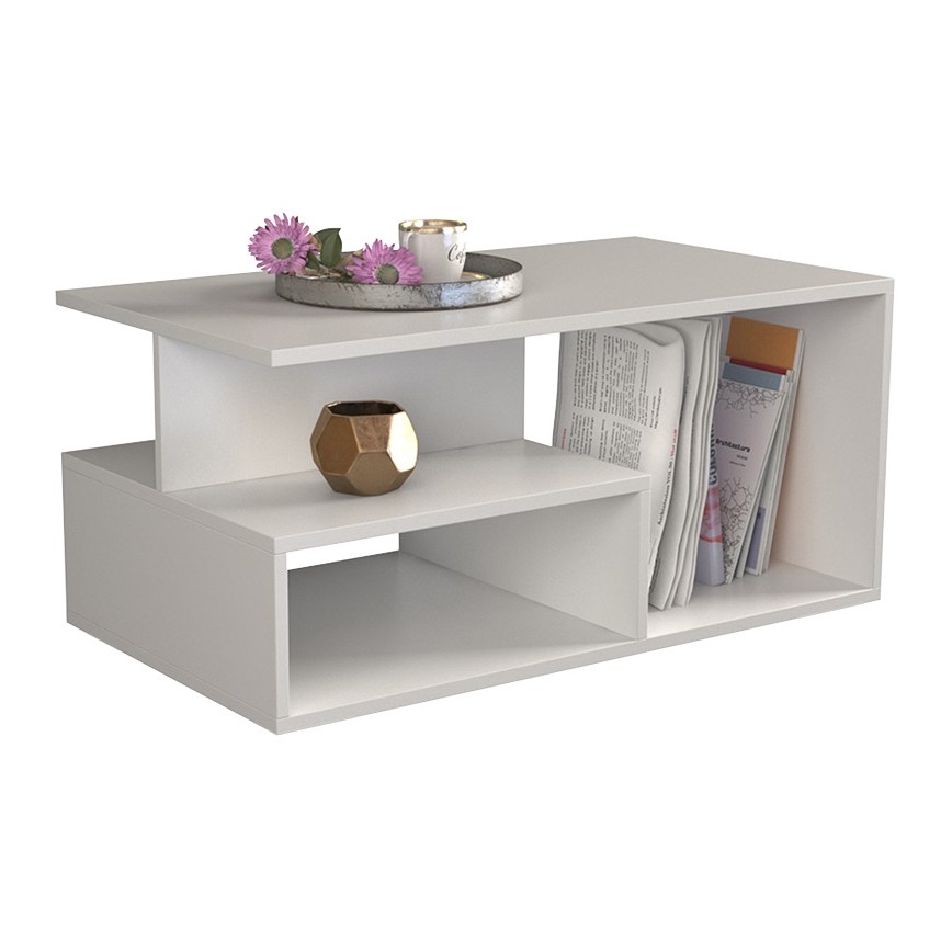 Soffbord PRIMA 43x90 cm vit