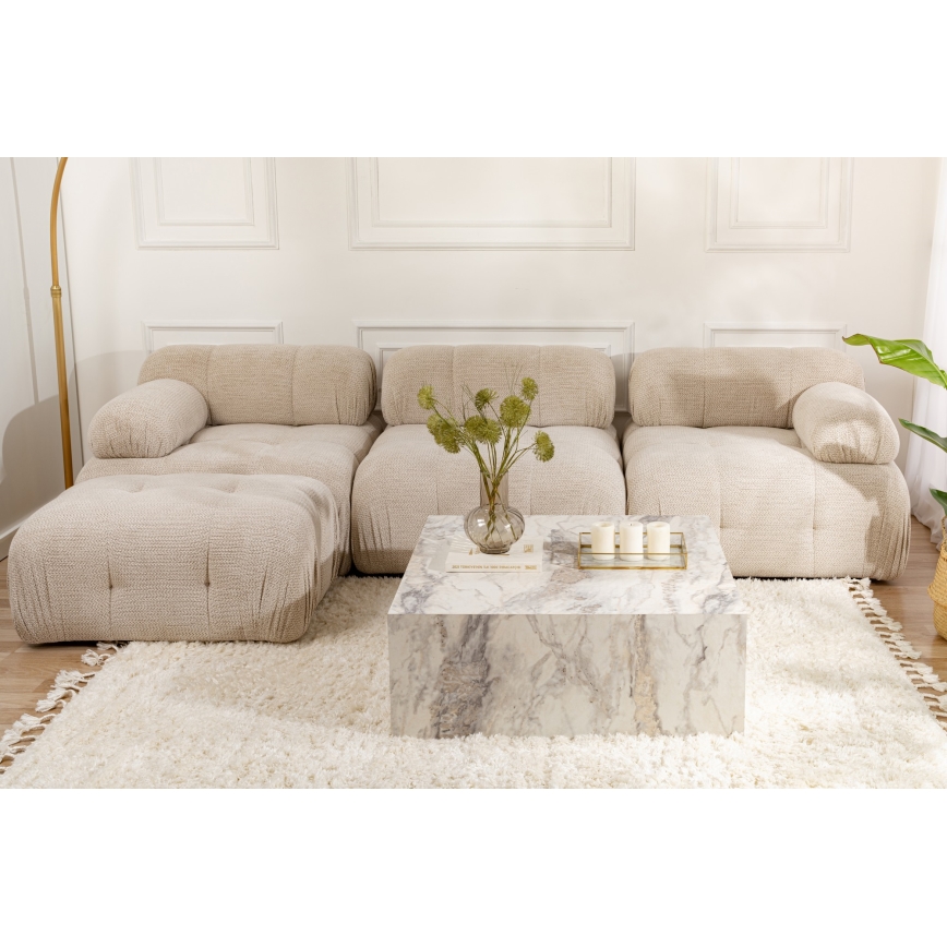 Soffbord PRIZMA 35x90 cm marmordekor