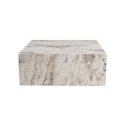 Soffbord PRIZMA 35x90 cm marmordekor
