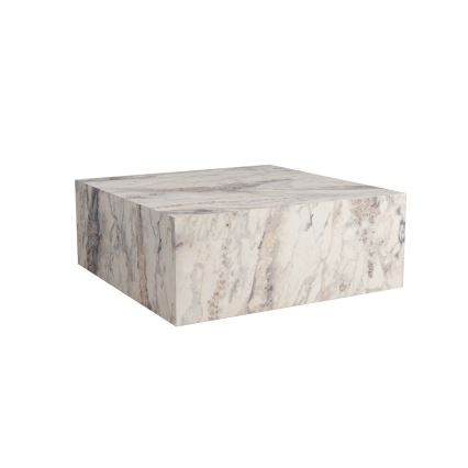 Soffbord PRIZMA 35x90 cm marmordekor
