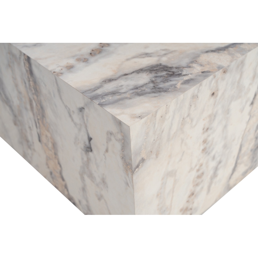 Soffbord PRIZMA 35x90 cm marmordekor