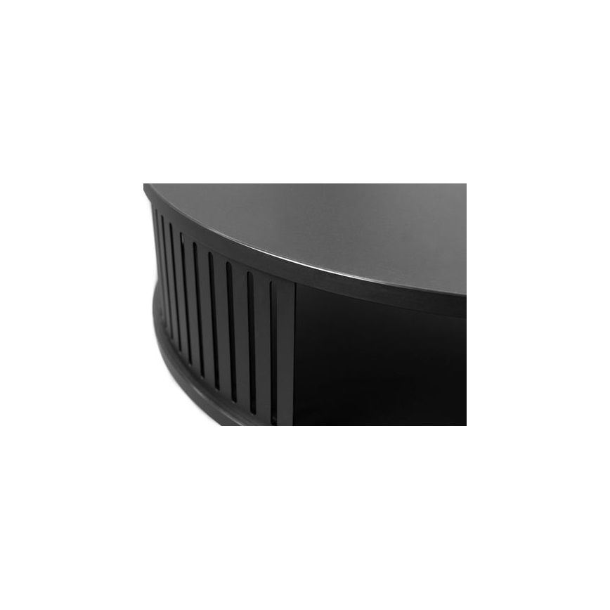 Soffbord ROENNI 44x75 cm svart/vit