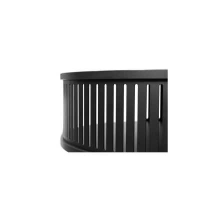 Soffbord ROENNI 44x75 cm svart/vit