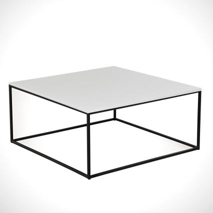 Soffbord ROYAL 43x75 cm svart/vit