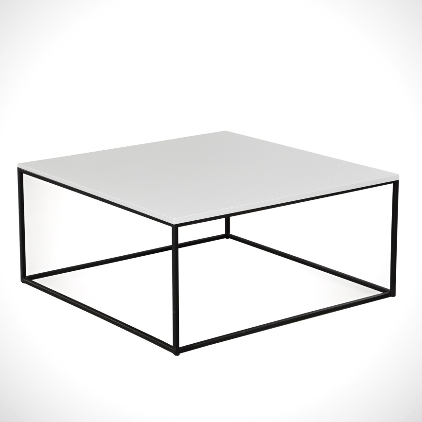 Soffbord ROYAL 43x75 cm svart/vit