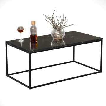 Soffbord ROYAL 43x95 cm svart