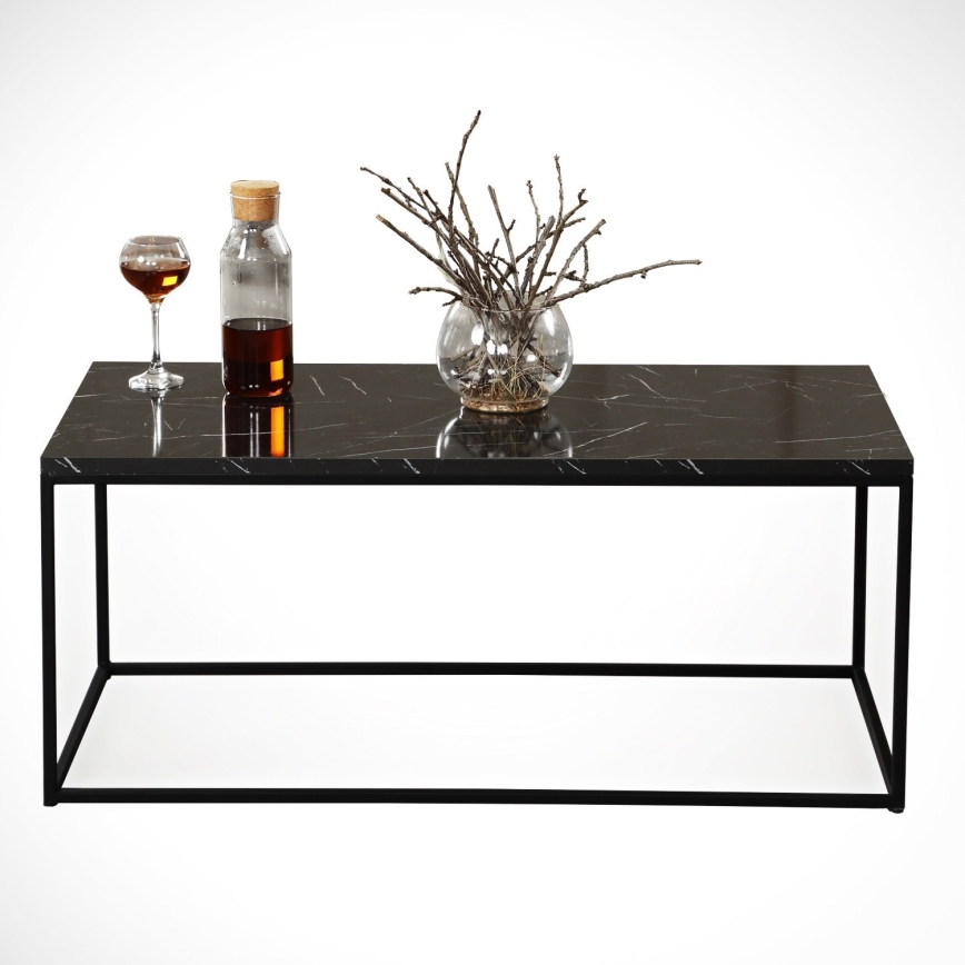 Soffbord ROYAL 43x95 cm svart