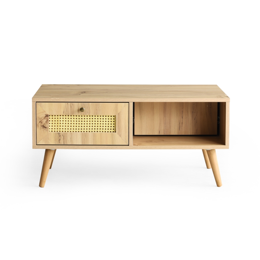 Soffbord SIDYMA 45x97 cm brun
