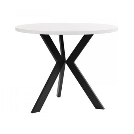 Soffbord STK 50x65 cm svart/vit