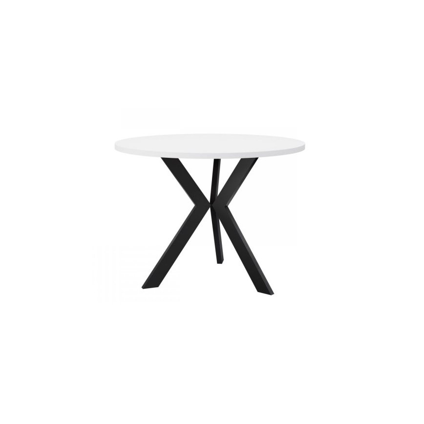 Soffbord STK 50x65 cm svart/vit