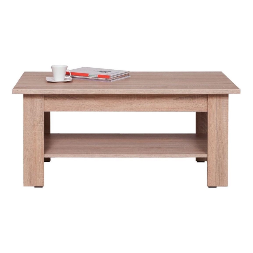 Soffbord THEMO 50x110 cm brun