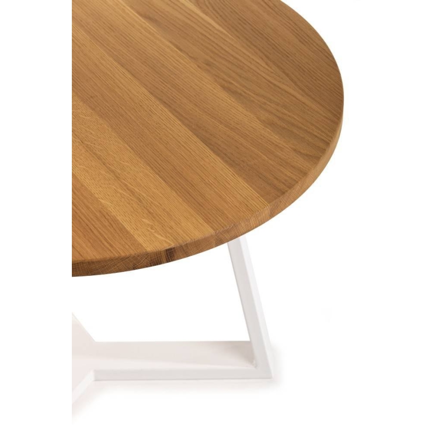 Soffbord TRILEG 48x70 cm vit/ek