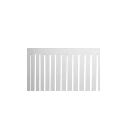 Soffbord VELEDE 25x58,5 cm vit