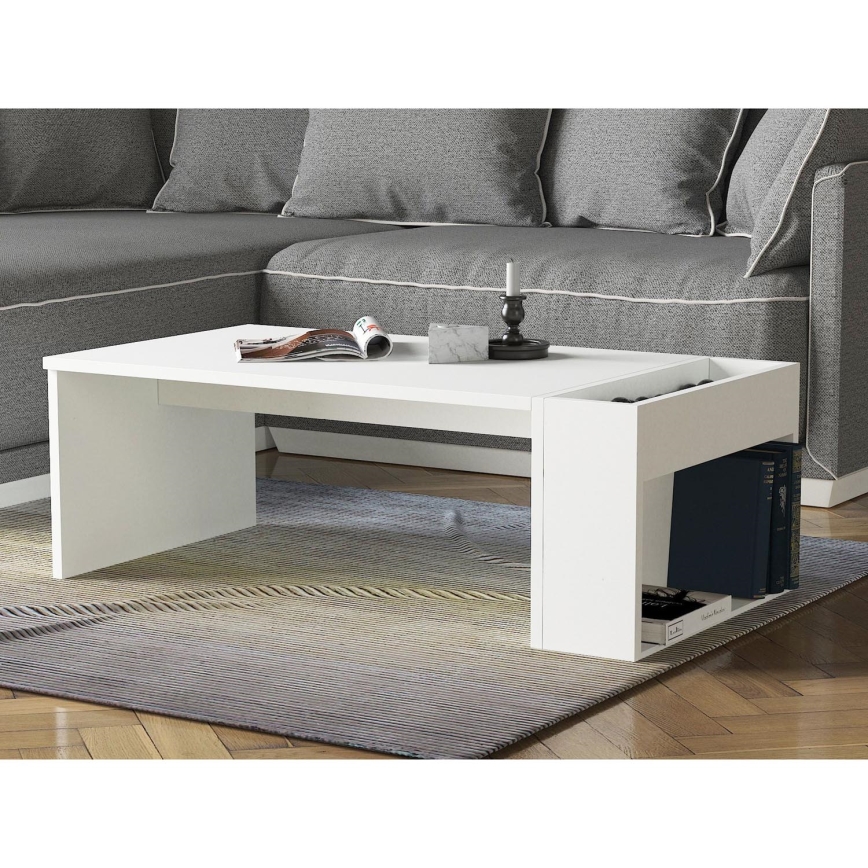 Soffbord VIEW 34x95 cm vit