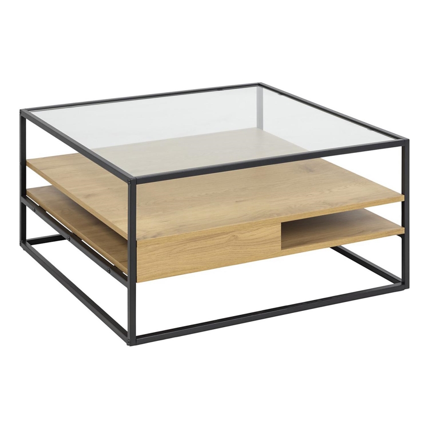 Soffbord ZEIN ek/svart