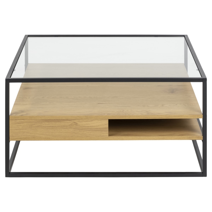 Soffbord ZEIN ek/svart
