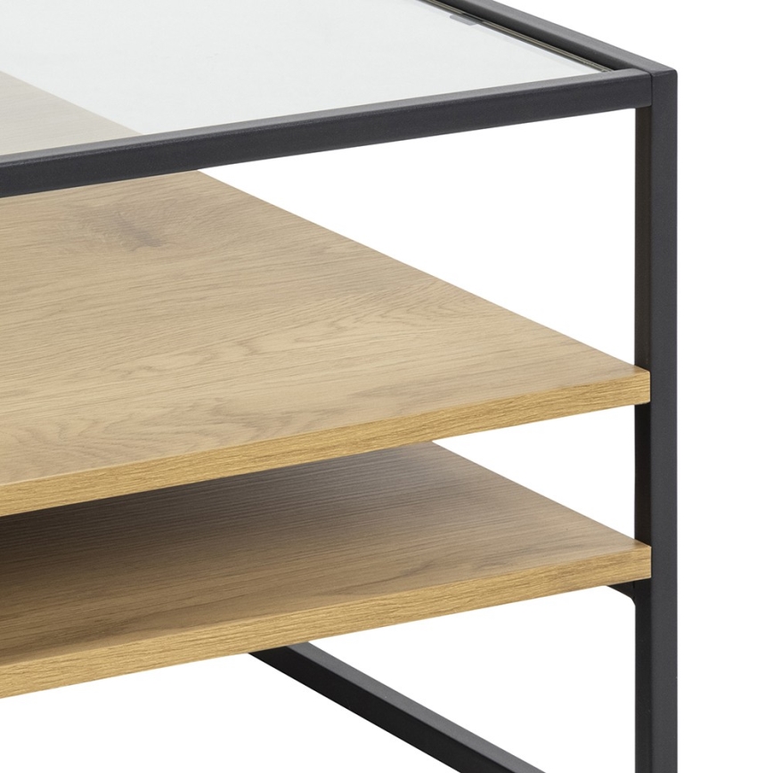 Soffbord ZEIN ek/svart