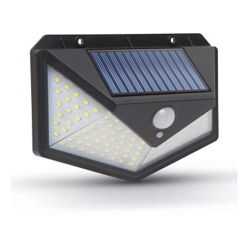 sol vägglampa med sensor  LED/5W/5,5V IP65