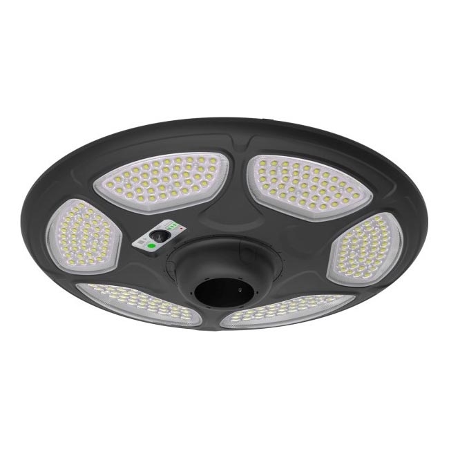 Solcellsgatubelys med LED och sensor SOLSUMI LED/25W/3,2V IP54 25000 mAh + fjärrkontroll