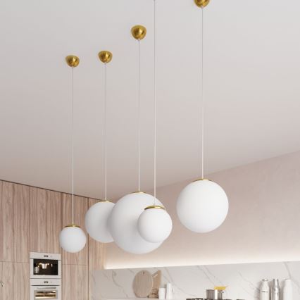 Ljusskrona med upphängningsrem  TOYA 1xE27/60W/230V diameter  20 cm