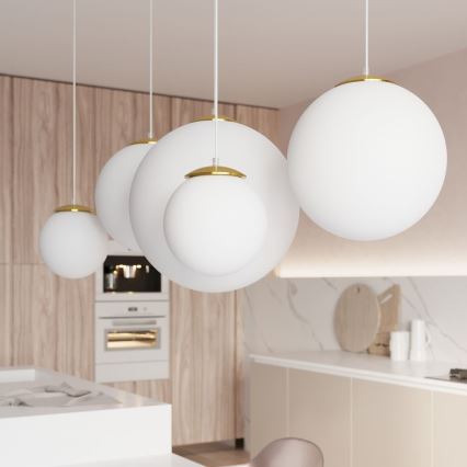 Ljusskrona med upphängningsrem  TOYA 1xE27/60W/230V diameter  20 cm