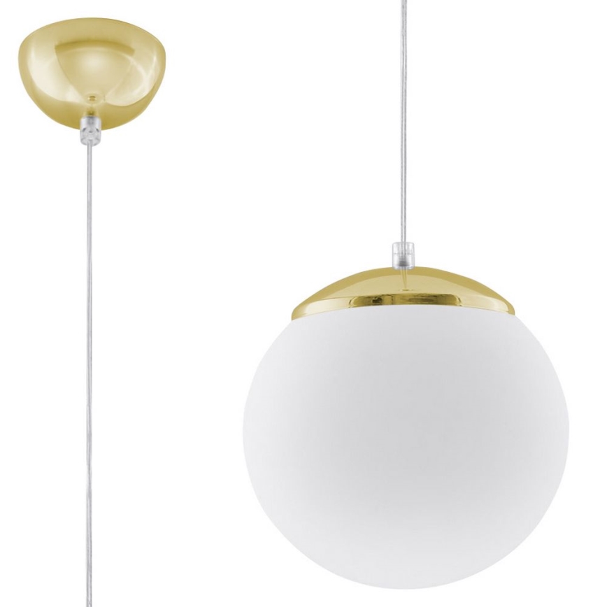 Ljusskrona med upphängningsrem  TOYA 1xE27/60W/230V diameter  20 cm