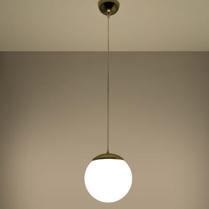 Ljusskrona med upphängningsrem  TOYA 1xE27/60W/230V diameter  20 cm
