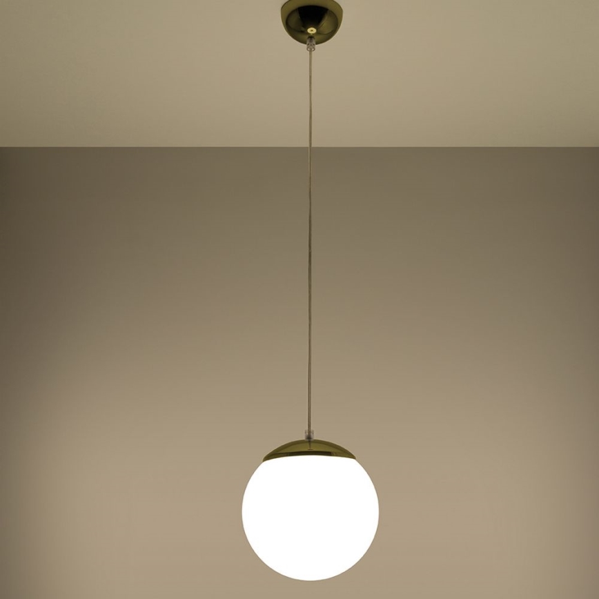 Ljusskrona med upphängningsrem  TOYA 1xE27/60W/230V diameter  20 cm