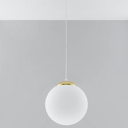 Ljusskrona med upphängningsrem  TOYA 1xE27/60W/230V diameter  30 cm