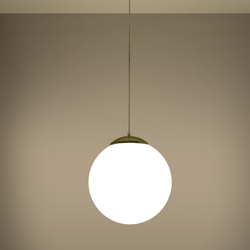 Ljusskrona med upphängningsrem  TOYA 1xE27/60W/230V diameter  30 cm