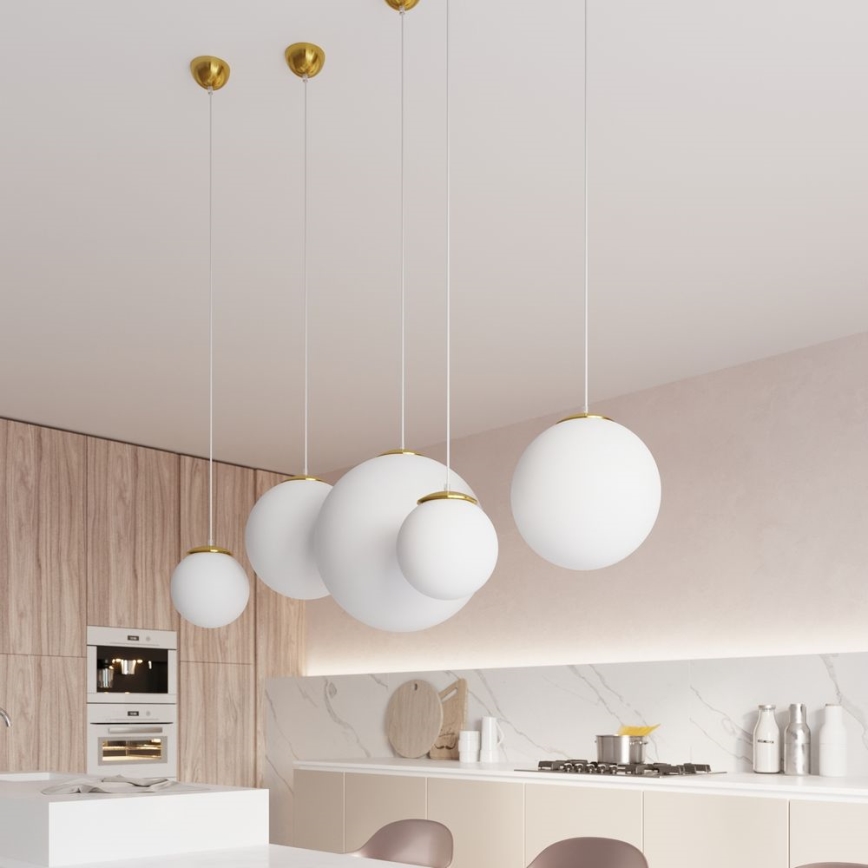 Ljusskrona med upphängningsrem  TOYA 1xE27/60W/230V diameter  40 cm