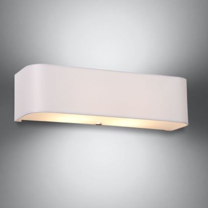 Vägglampa  LOKKO 2xE14/60W/230V vit