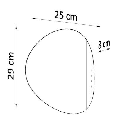 Vägglampa  SENSES 2xG9/40W/230V vit