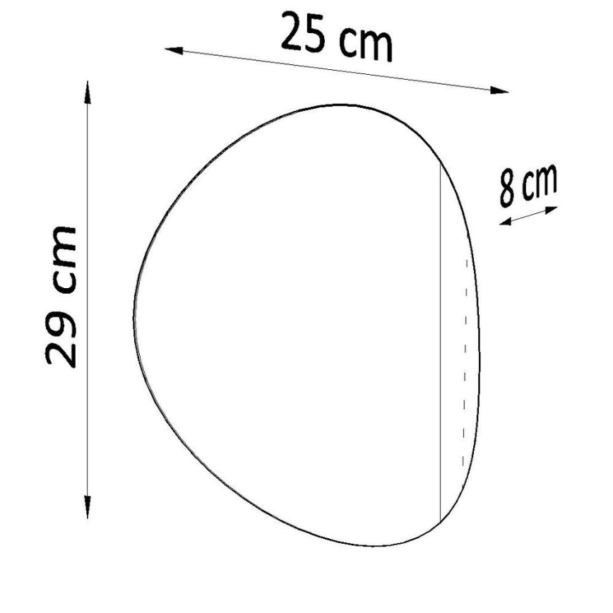 Vägglampa  SENSES 2xG9/40W/230V svart