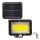 Solcellstrålkastare med sensor DUO LED/1W/3,7V IP44