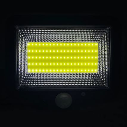 Solcellstrålkastare med sensor DUO LED/1W/3,7V IP44