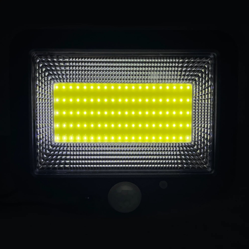 Solcellstrålkastare med sensor DUO LED/1W/3,7V IP44