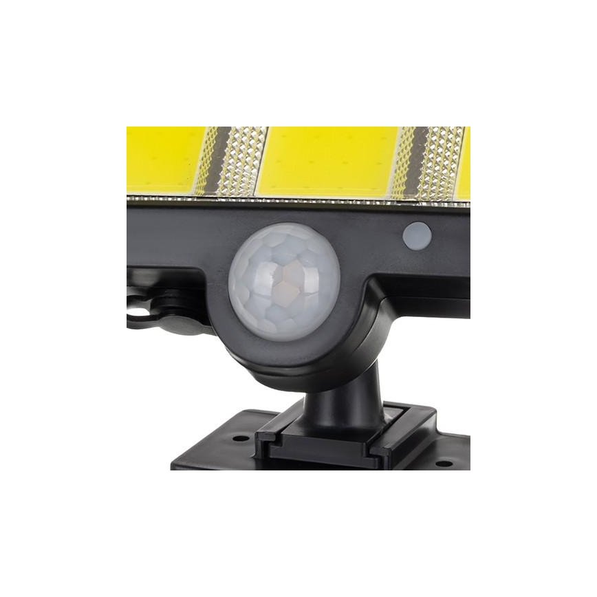 Solcellstrålkastare med sensor INTEGRA LED/3W/3,7V 1200 mAh IP44 + fjärrkontroll