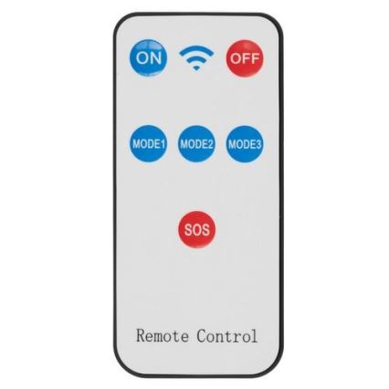 Solcellstrålkastare med sensor INTEGRA LED/3W/3,7V 1200 mAh IP44 + fjärrkontroll