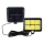 Solcellstrålkastare med sensor LED/1,5W/3,7V 6000K IP44 1200 mAh