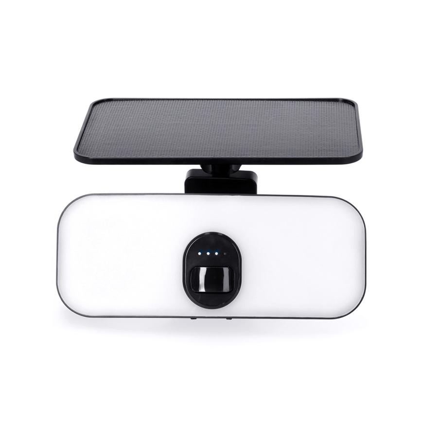 Solcellstrålkastare med sensor LED/13W/3,7V IP65 4000K 4000 mAh