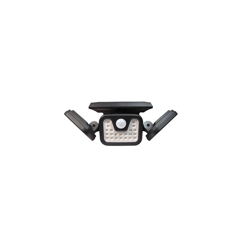 LED Flexibel solcell strålkastare med sensor LED/15W/3,7V 2400 mAh IP54 4500K